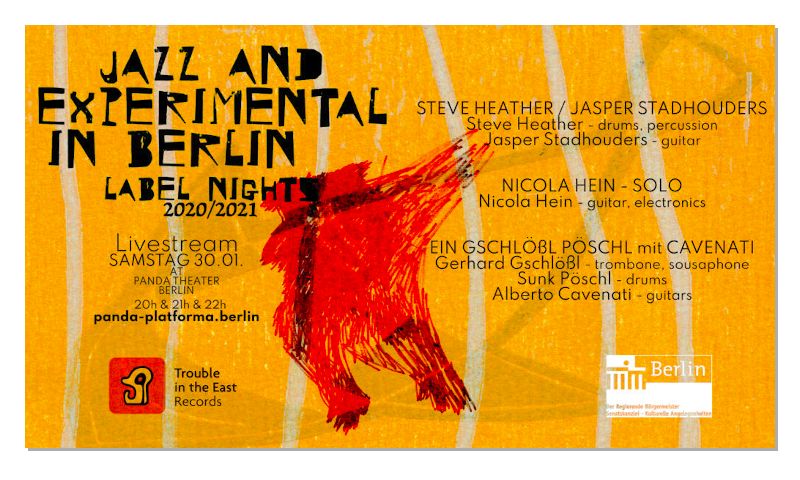 Jazz and Experimental in Berlin, live in streaming